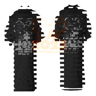 Mouse 2025 Happy New Year Fireworks Party 2025 Family T-Shirt - Thegiftio UK