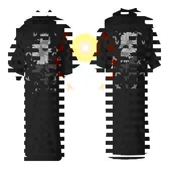 Multiple Sclerosis Awareness Sunflower Ms Warrior Support Camiseta unisex - Regaloses