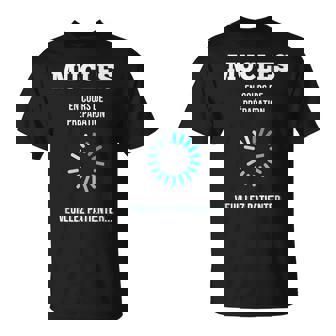 Muscles En Cours De Préparationeuillez Patienter T-Shirt - Cadeauxyz