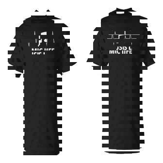 Música Esida Música Enivo Fans Músicos Música Heartbeat Regalo Camiseta unisex - Regaloses