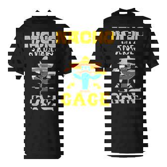 Nacho Average GAGE Custom Name Cinco De Mayo Sombrero T-Shirt - Monsterry