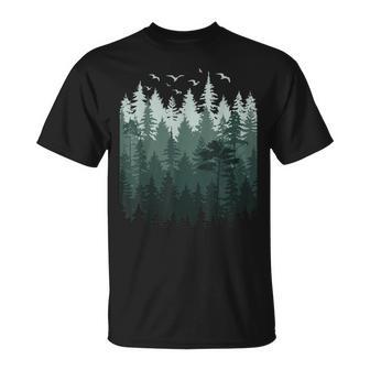 Nature Outdoor Treesintage Forest T-Shirt - Geschenkecke