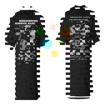 Neurodiverse Universe Planet Autism Awareness Support Squad T-Shirt - Monsterry