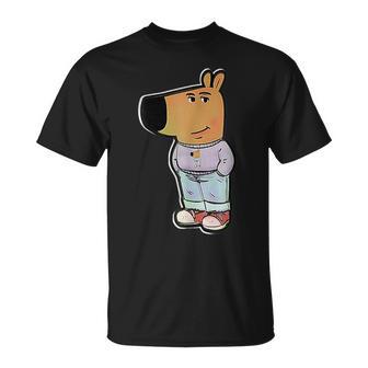 My New Character Double Stylish Chill Guy Meme T-Shirt - Geschenkecke