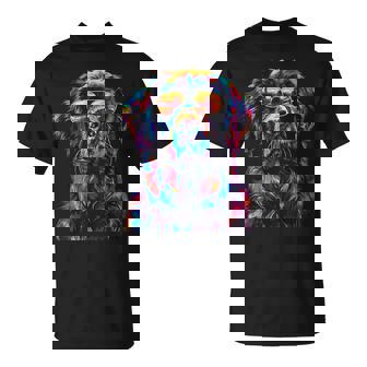 Newfoundland Lovers Pop Art Newfoundland Dog T-Shirt - Monsterry