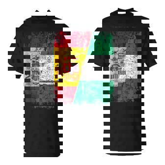 Nigeria España Bandera De La Amistad Nigeria Sin Mangas Camiseta unisex - Regaloses