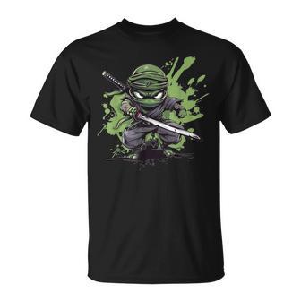 Ninja Für Kinder I Bunter Ninja T-Shirt - Geschenkecke