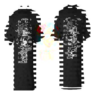 No Me Da Laida Divertido Esqueleto Divertida Camiseta unisex - Regaloses