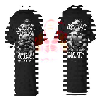 No Lifts No Papá Noel Divertido Gym Camiseta unisex - Regaloses