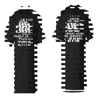 No Necesito Google Mi Esposa Lo Sabe Todo Camiseta unisex - Regaloses