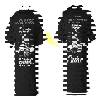 No Necesito Terapia Solo Necesito Mis Canarios Camiseta unisex - Regaloses