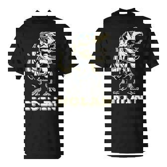Nolan Cadeau Prénom Personnalisé Garçon Dinosaure T-Shirt - Cadeauxyz