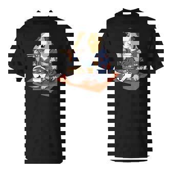 Nouilles Japonaises Pour Cochon D'inde Ramen Kawaii Neko Esthétique T-Shirt - Cadeauxyz