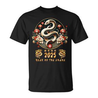 Nouvel An Lunaire Nouvel An Chinois 2025 Année Du Serpent 2025 T-Shirt - Cadeauxyz