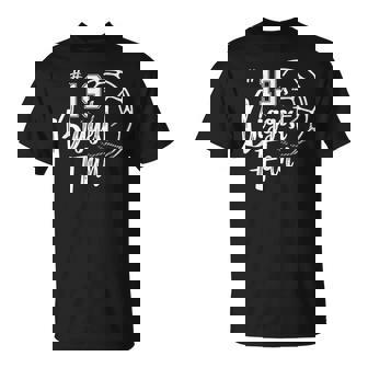 Number 19's Biggest Fan Shirt Soccer Player Mom Dad Family T-Shirt - Monsterry