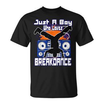 Nur Ein Junge Breakdance Dancer Breakdance T-Shirt - Geschenkecke