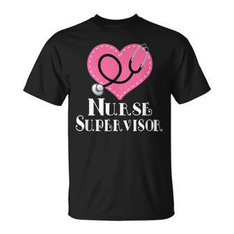 Nurse Supervisor Nursing Appreciation T-Shirt - Monsterry