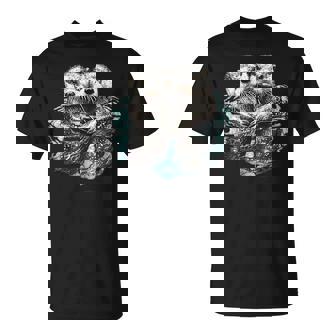 Nutria Amor Nutria Linda Nutria Pareja De Nutrias Camiseta unisex - Regaloses
