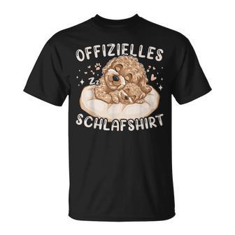 Official Sleep Maltipoo Dog And Puppy T-Shirt - Geschenkecke