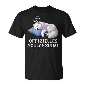 Official Sleep Samoyed Samoyed Samoyed Owner T-Shirt - Geschenkecke