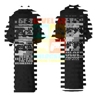 Oficial Para Adolescentes Del 13 Cumpleaños De Nivel 13 Sin Bloquear Camiseta unisex - Regaloses