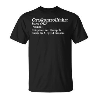 Okf Meaning Location Control Ride T-Shirt - Geschenkecke