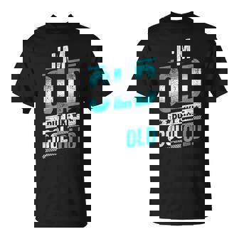 Im Old But Like Cool Old People Gag Senior Citizen T-Shirt - Monsterry