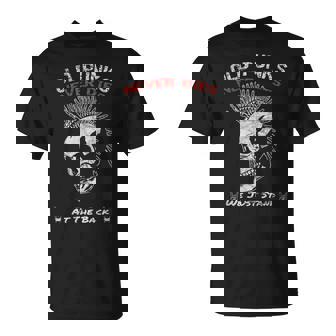 Old Punks Never Dies Punk Rock Music & Punks Camiseta unisex - Regaloses