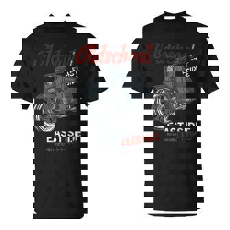 Oldschool Schwalbe Tuning Kr51 Simson Ddr Mofa Moped T-Shirt - Geschenkecke