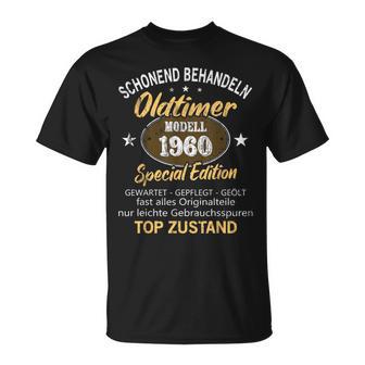 Oldtimer Baujahr 1960 Geborenintage 1960 Birthday S T-Shirt - Geschenkecke