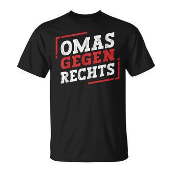 Omas Gegen Rechts Antirassismus T-Shirt - Geschenkecke