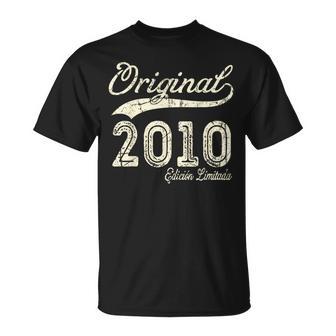 Original 2010 15 Años Cumpleaños Fabricado En 2010 Camiseta unisex - Regaloses