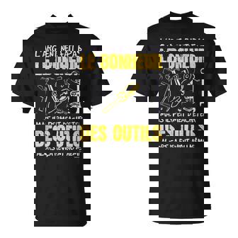 Outils Bricolage Message Humour Bricoleur T-Shirt - Cadeauxyz