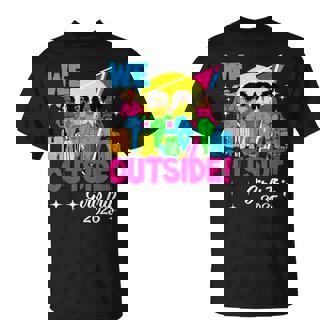 We Outside Girls Trip 2025 Afro Girls Black Together T-Shirt - Seseable