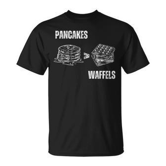 Pancakes Over Waffles T-Shirt - Geschenkecke