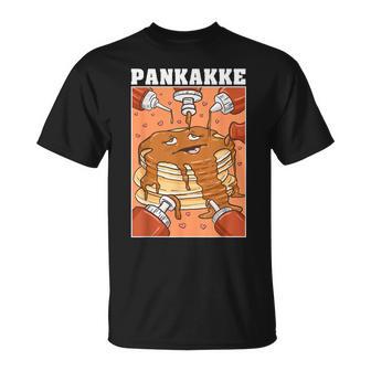 Pankakke Naughty Pancake Bukakke Ecchi Hentai Pun T-Shirt - Geschenkecke