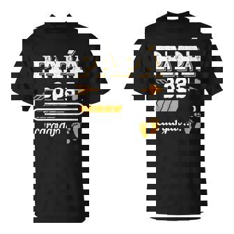 Papá 2025 Cargando Futuro Padre 2025 Nacimiento Hijo Hija Camiseta unisex - Regaloses