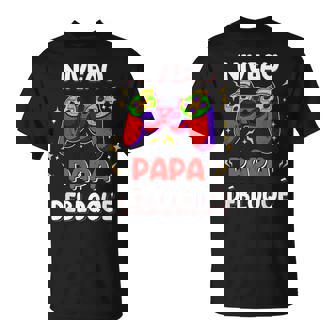 Papa Niveau Débloqué Gamer Nouvelle Naissance Futur Papa T-Shirt - Cadeauxyz
