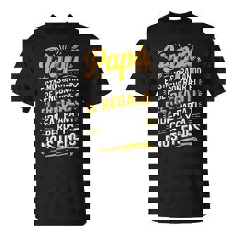 Papá Y Hijo Hombre Divertida Día Del Padre Idea Regalo Hijos Camiseta unisex - Regaloses
