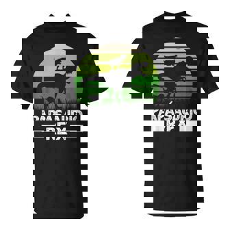 Papásaurio Rex Papá Dino Divertido Día Del Padre Camiseta unisex - Regaloses