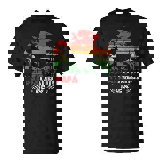 Papasaurus Día Del Padre Dinosaurios Tyrannosaurus Rex Divertido Papa Camiseta unisex - Regaloses