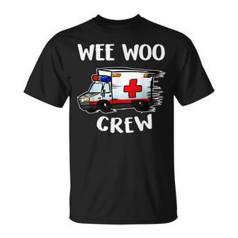 Paramedic Ambulance Wee Woo Crew T-Shirt - Geschenkecke