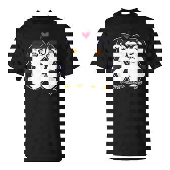 Pareja Pingüinos Enlove Pareja Camiseta unisex - Regaloses