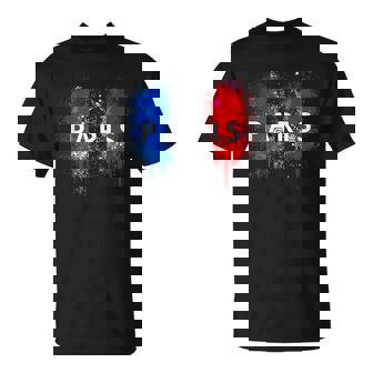 París Francia Bandera Recuerdos Recuerdos París Ciudad Del Amor Francia Camiseta unisex - Regaloses