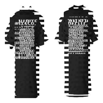 What Part Of Don't You Understand Pi Number Teacher T-Shirt - Monsterry