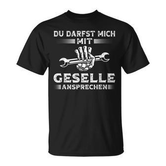 Passed Gesellenprüfung Kfz Mechaniker Geselle 2024 T-Shirt - Geschenkecke