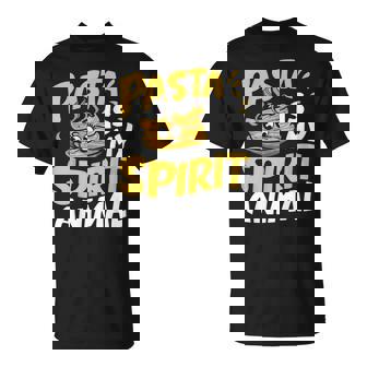 Pasta Is My Spirit Animal Pasta Party T-Shirt - Monsterry