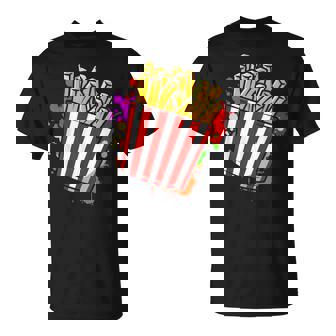 Patatas Fritas Amante De Las Patatas Fritas Comida Rápida Fr Camiseta unisex - Regaloses