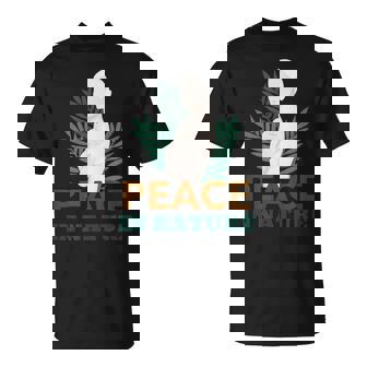 Peace In Nature Meditation And Wellness T-Shirt - Monsterry