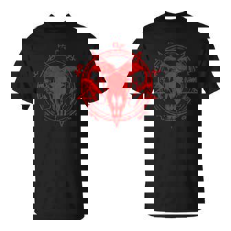 Pentáculo Pentagrama Estrella Wiccan Satanista Demoníaco Camiseta unisex - Regaloses